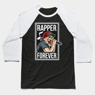 SKULL RAPPER Baseball T-Shirt